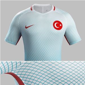 Authentic Turkish Team Nike Soccer Jersey sz XL